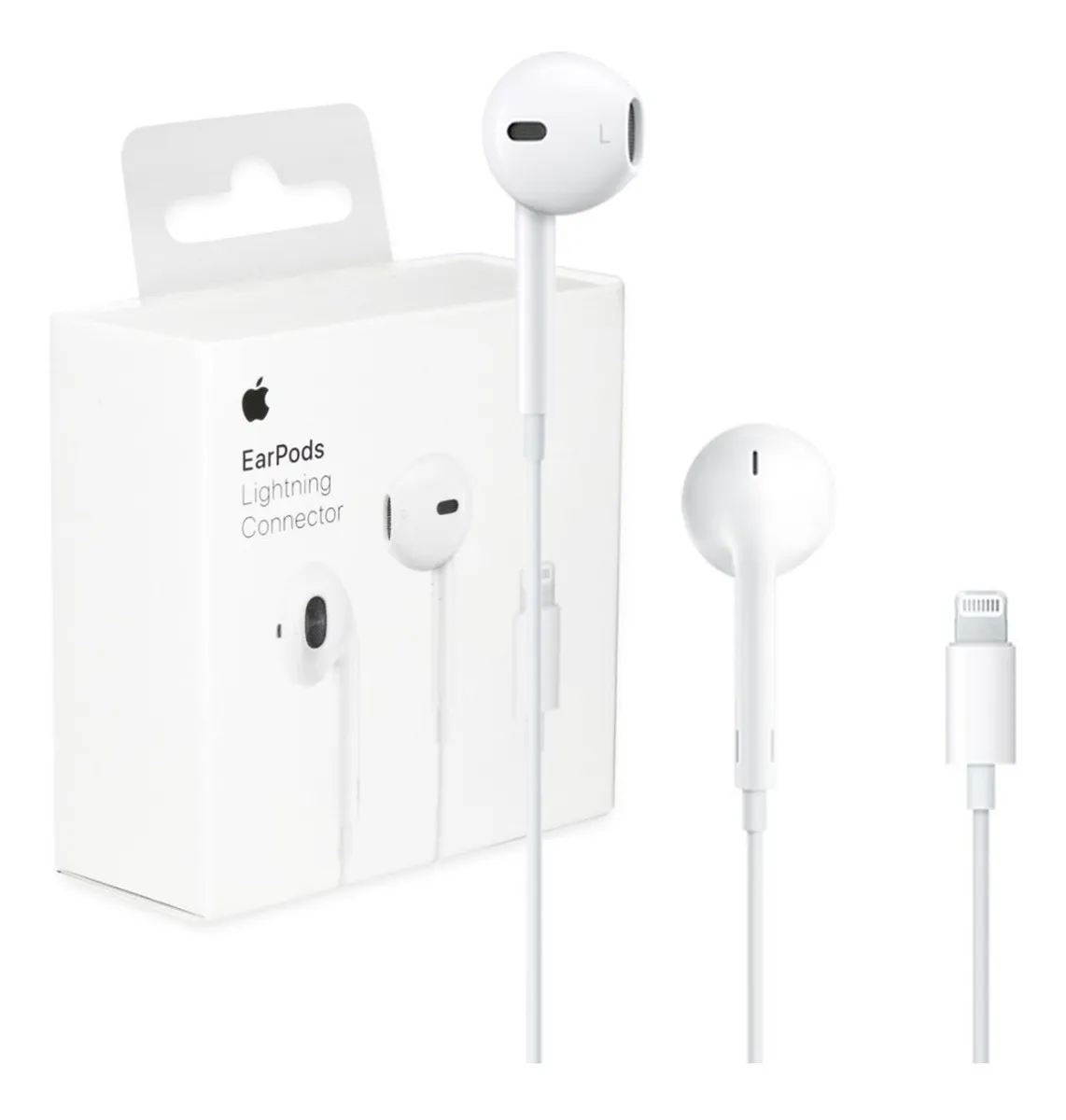Apple EarPods con conector Lightning MMTN2AM Blanco