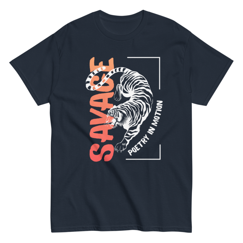 Gildan Savage T-Shirt Bold Graphic Tee Streetwear Unisex Shirt Attitude Shirt Gift for Him Her Confident Quote Top