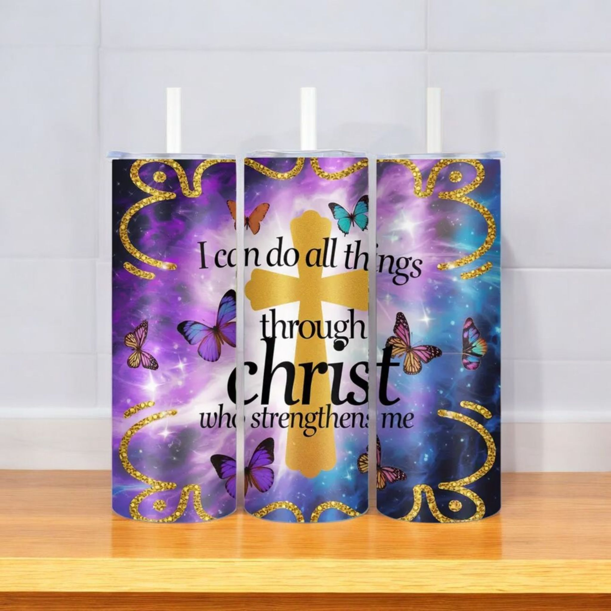 I Can Do All Things Through Christ Who Strengthen Me Tumbler