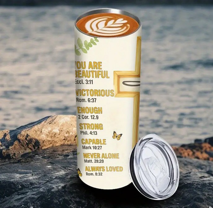 20 oz. "Faith" Inspirational Insulated Tumbler