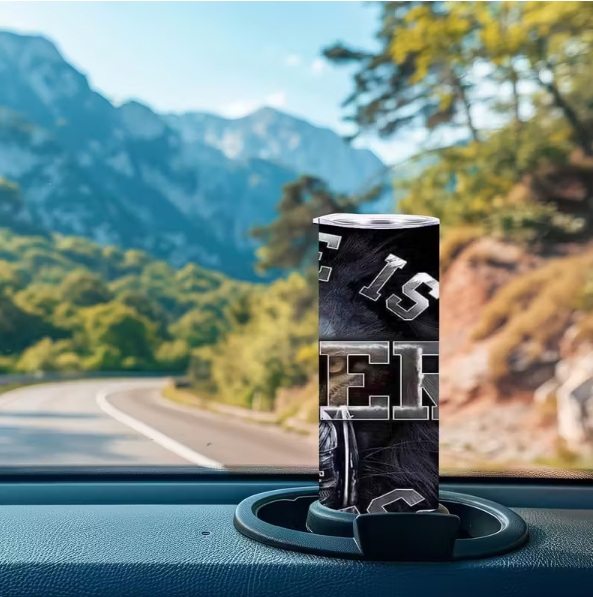 20 oz. There is Power in the Name of Jesus Insulated Tumbler