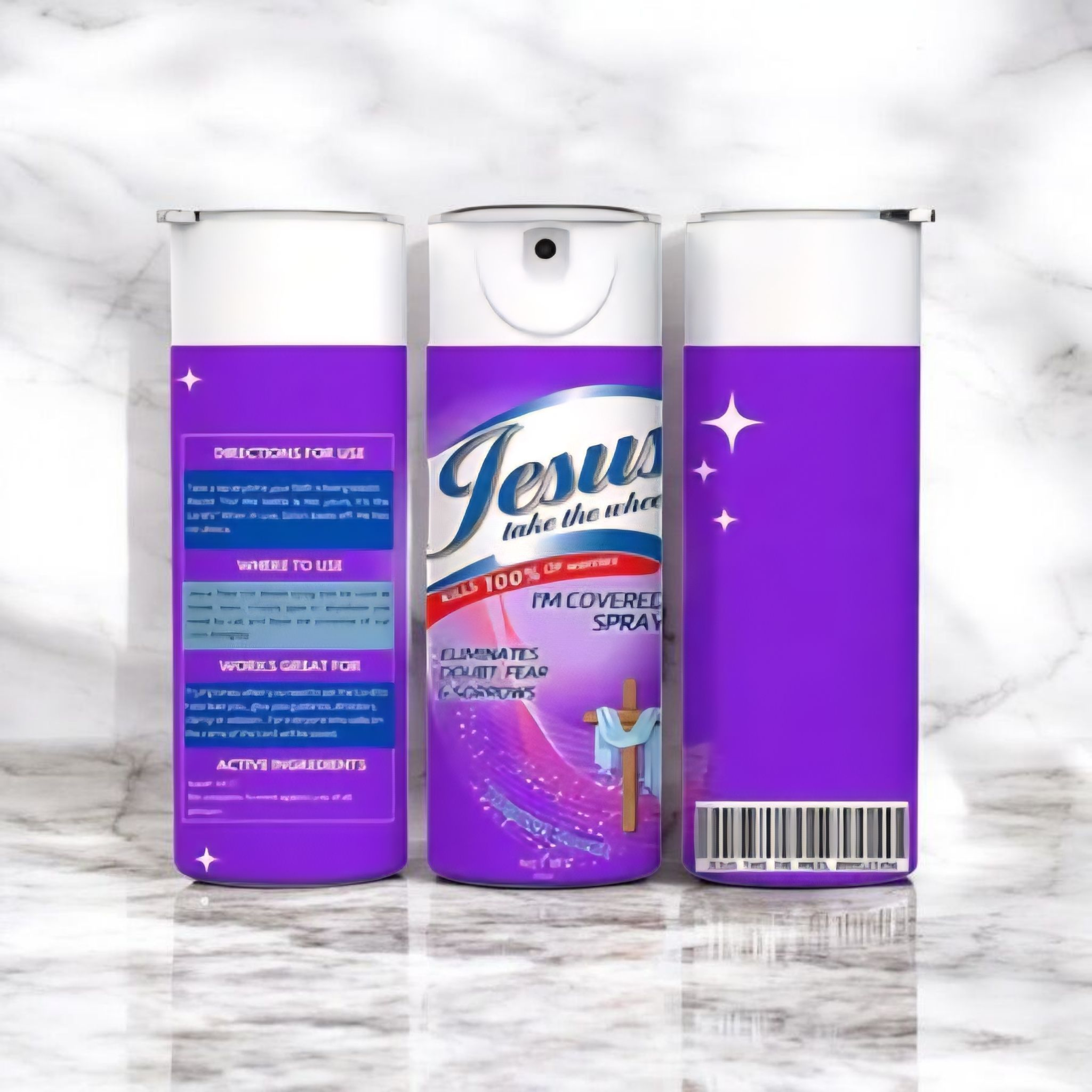 20oz Jesus Take The Wheel Insulated Tumblers