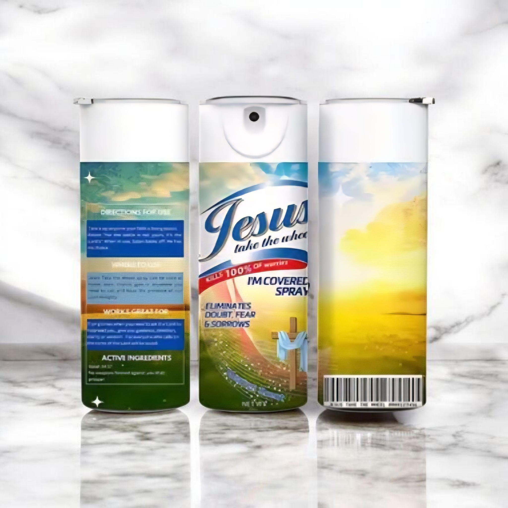 20oz Jesus Take The Wheel Insulated Tumblers