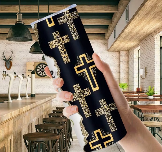 20oz God is Our Refuge and Strength Tumbler