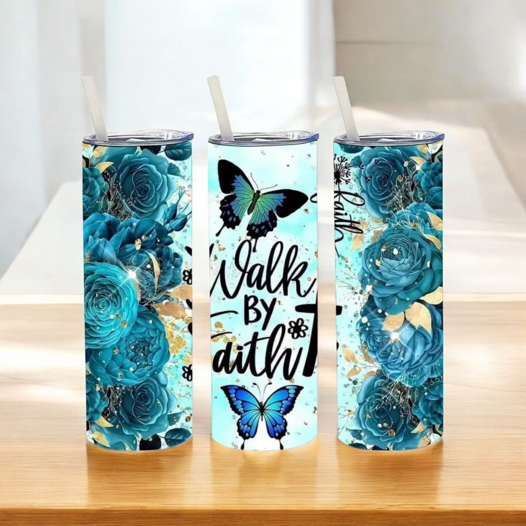 20oz Walk By Faith Tumbler