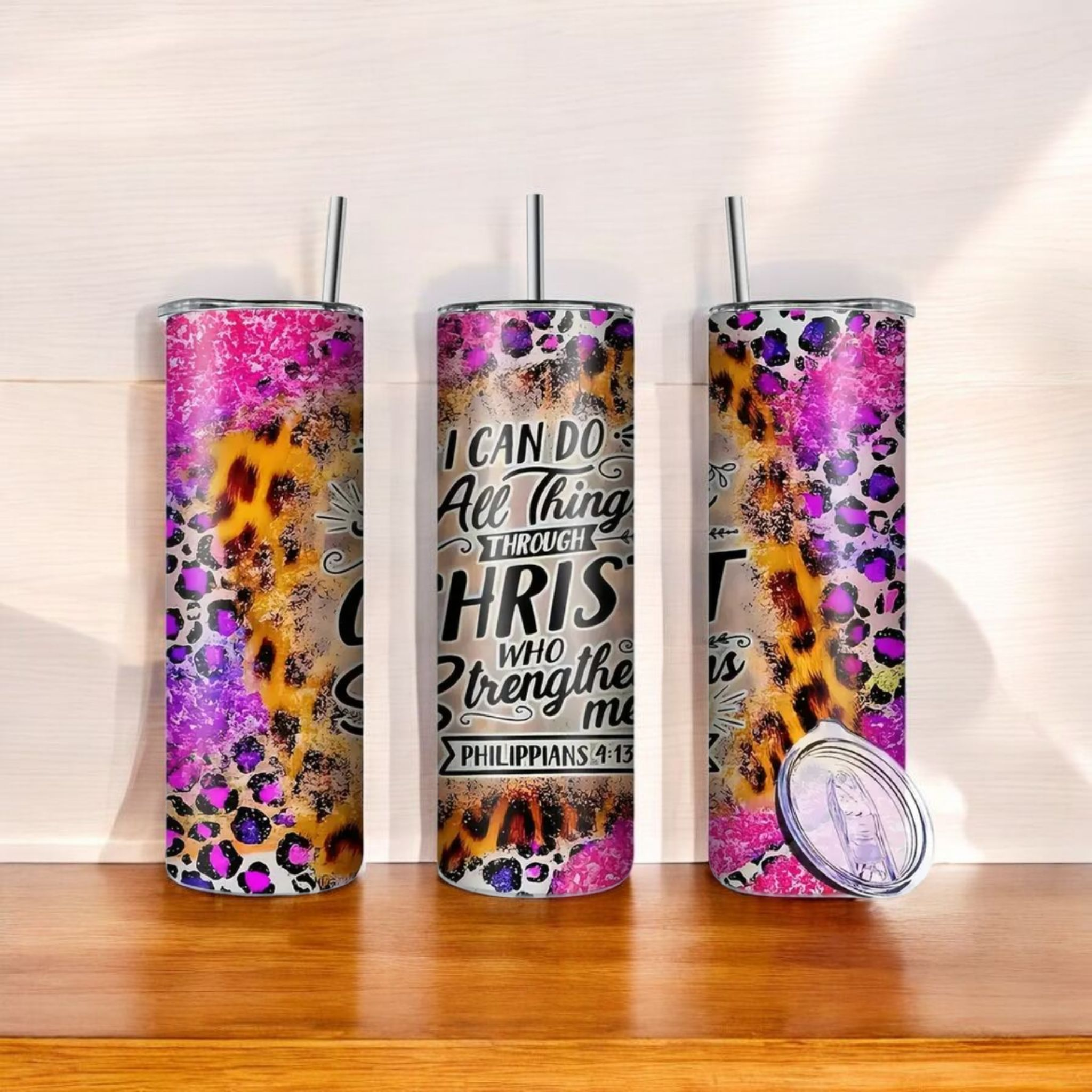 I Can Do All Things Through Christ Who Strengthen Me Tumbler