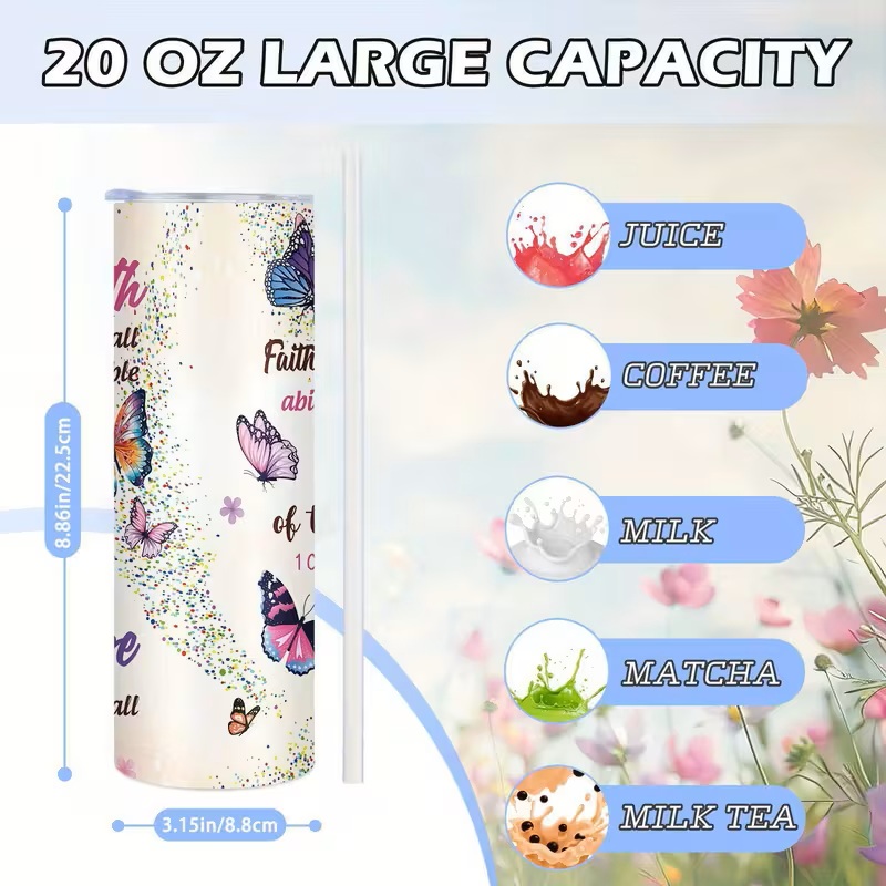 20 oz. Faith, Hope & Love Insulated Tumblers