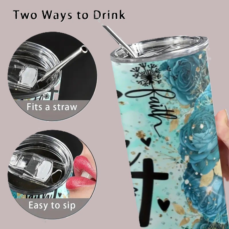 20oz Walk By Faith Tumbler