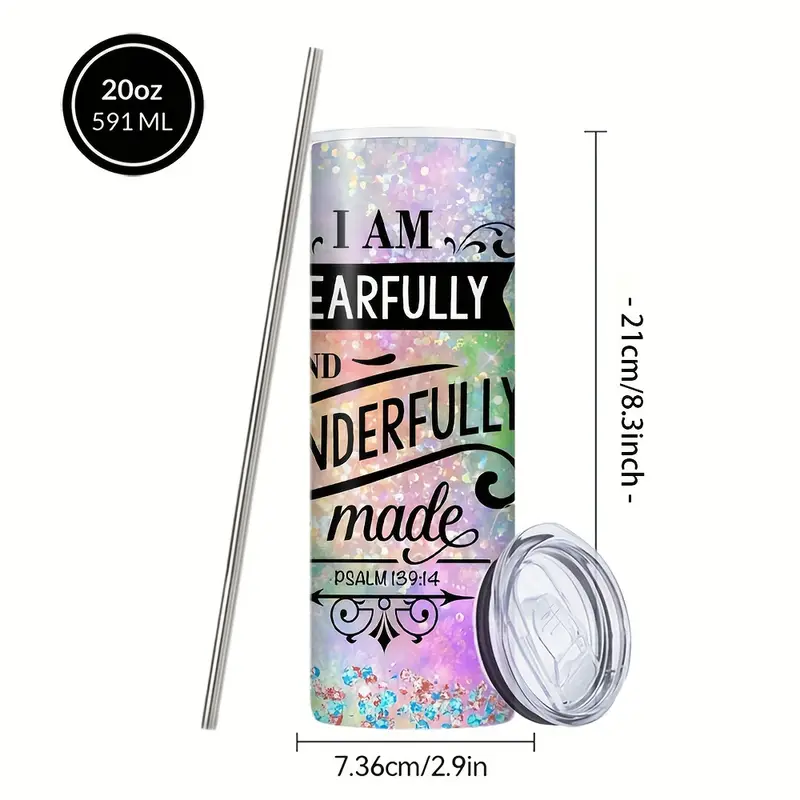 20oz Fearfully & Wonderfully Made Insulated Tumbler