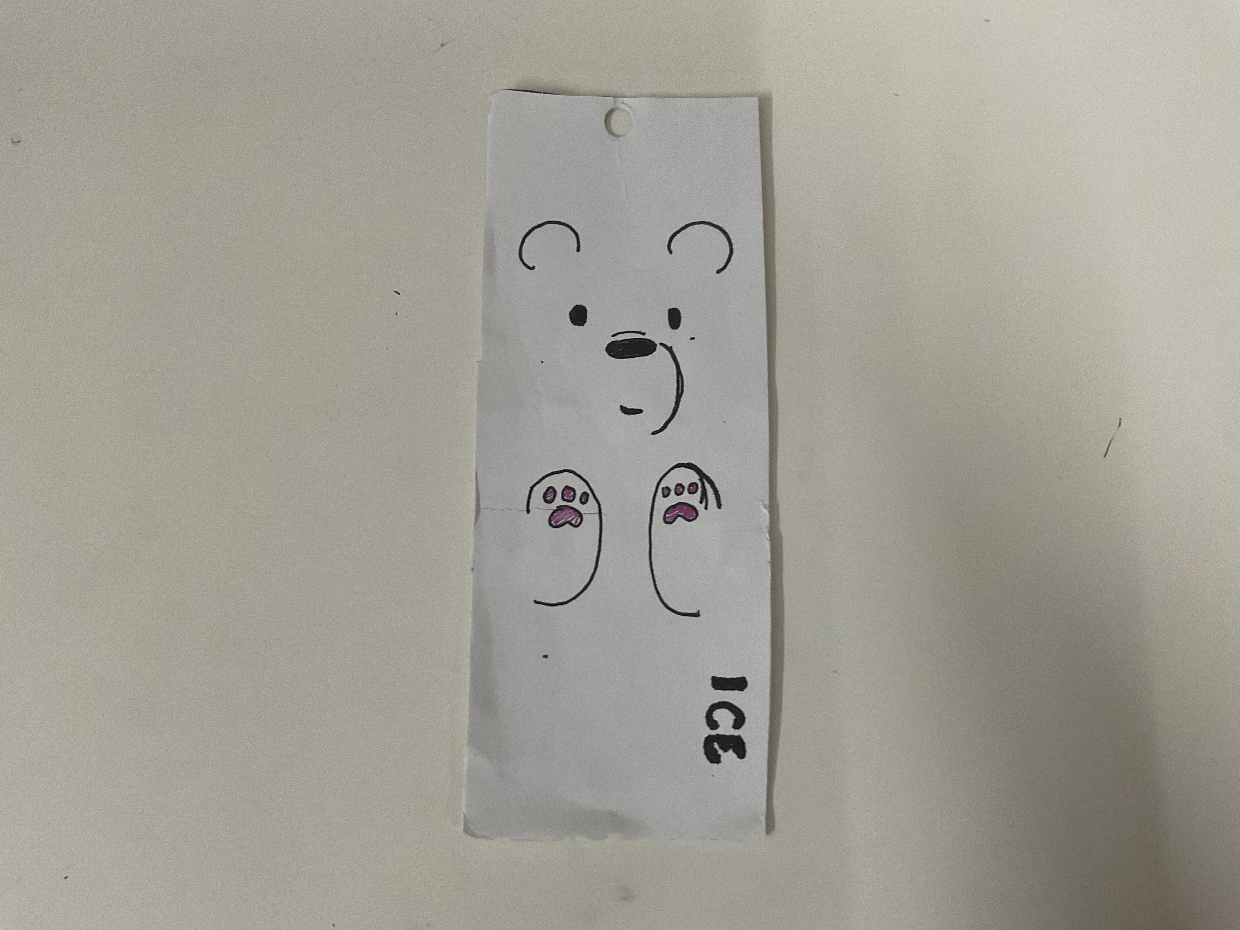 Ice Bear Bookmark