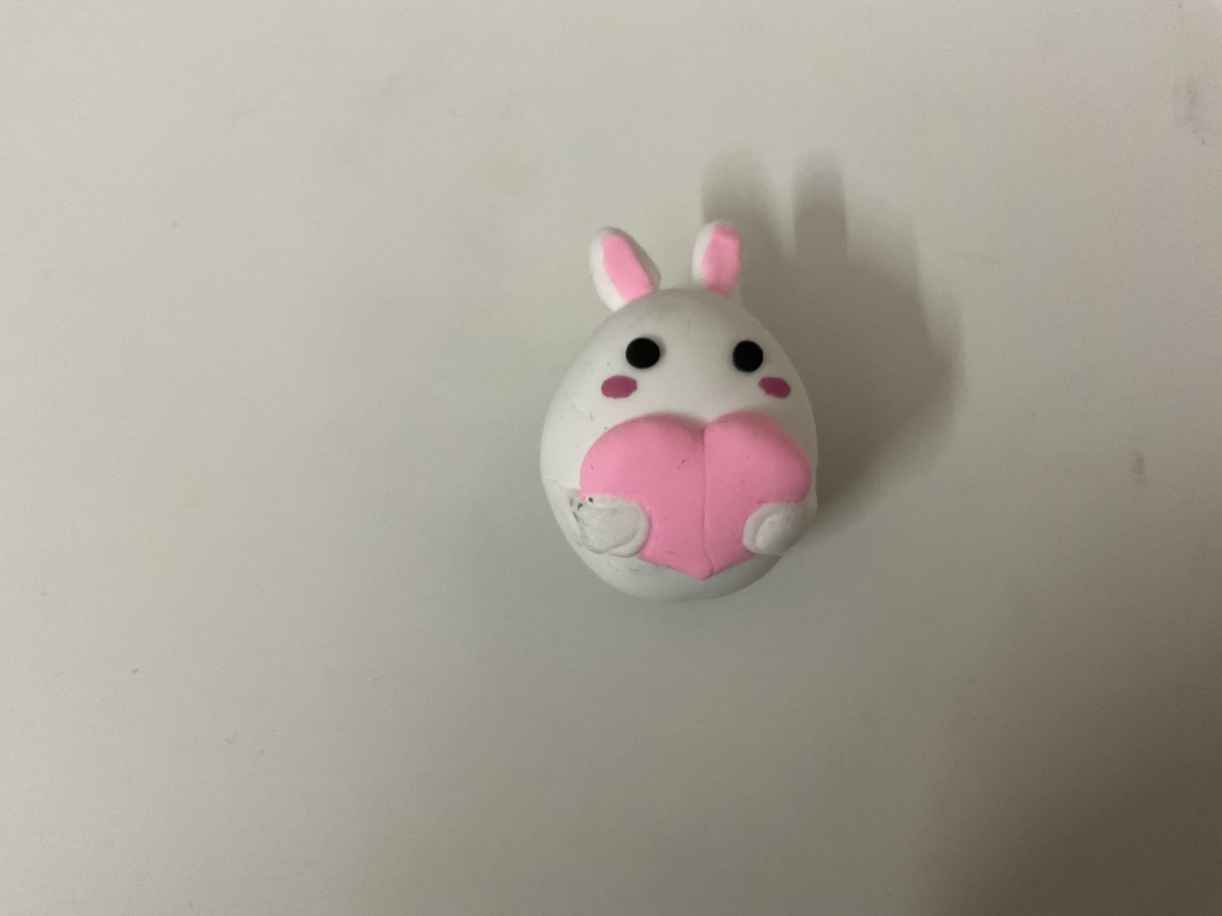 Heart Bunny Fridge Magnet 