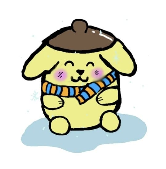 Pom-Pom/Orb Bunny/Charmander Sticker (White Background)