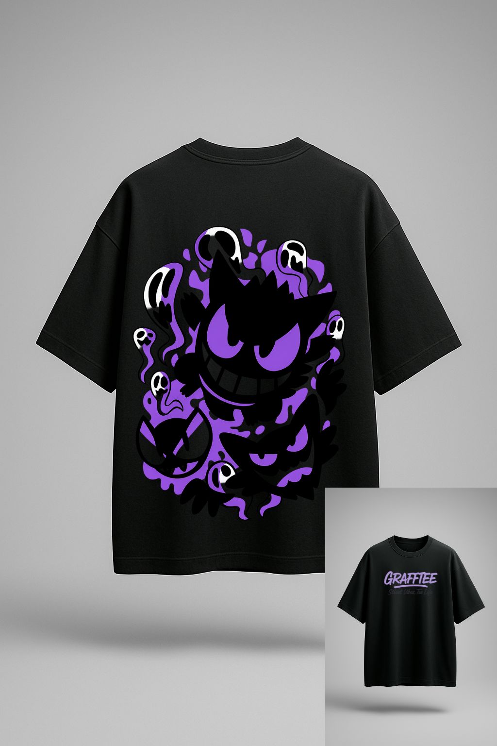 Grafftee "Purple Ghost Squad" Street Tee