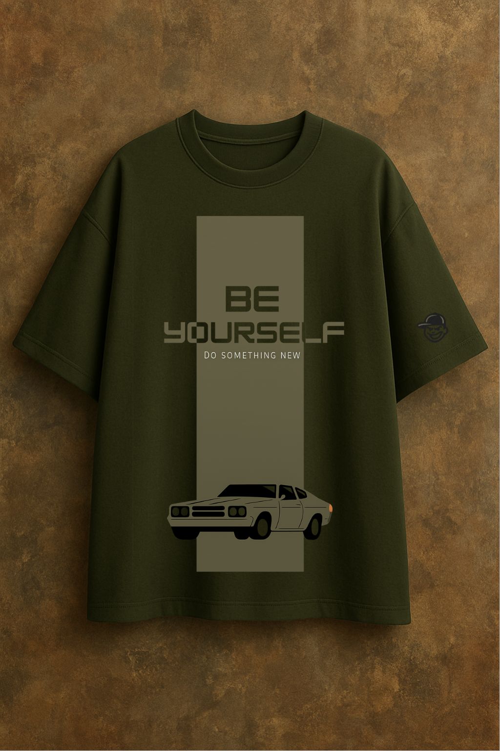 Grafftee "New Path" Classic Car Oversized T-Shirt
