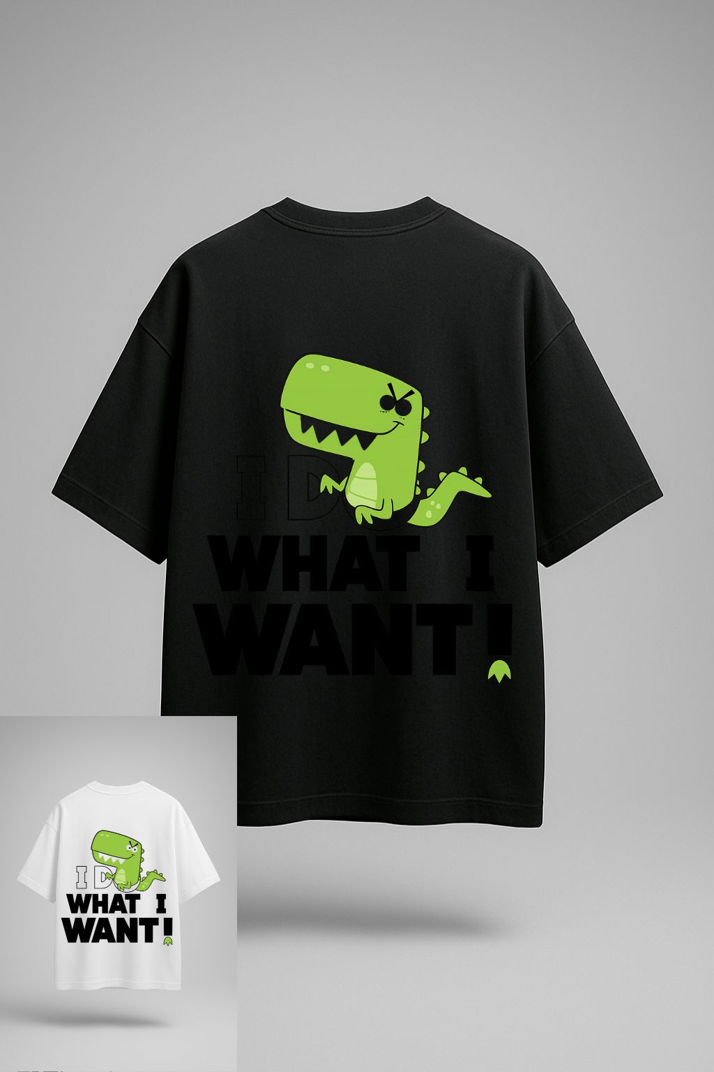 Grafftee "I Do What I Want" Dino Tee