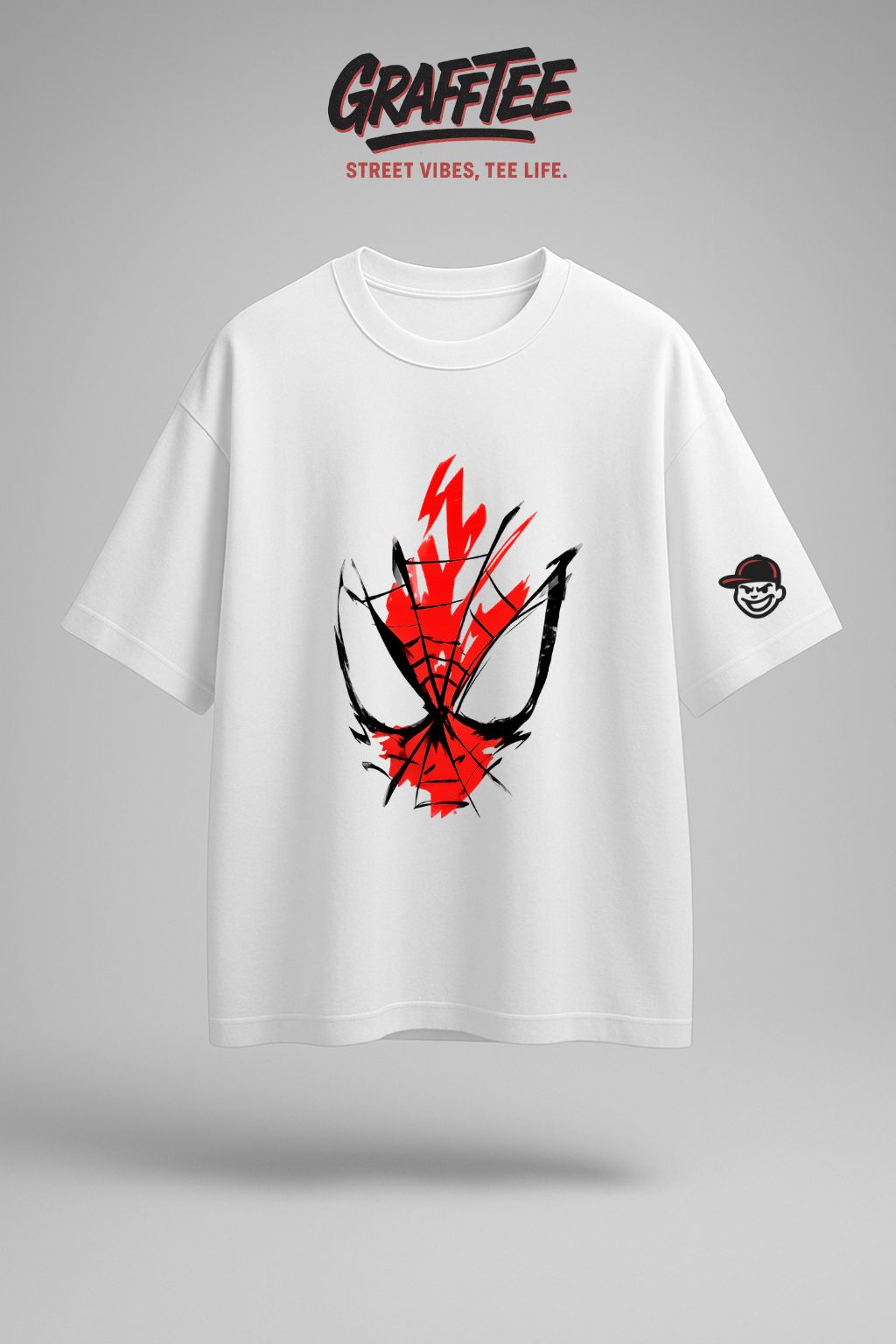 Grafftee "Spider Vibe" Street Mask Tee