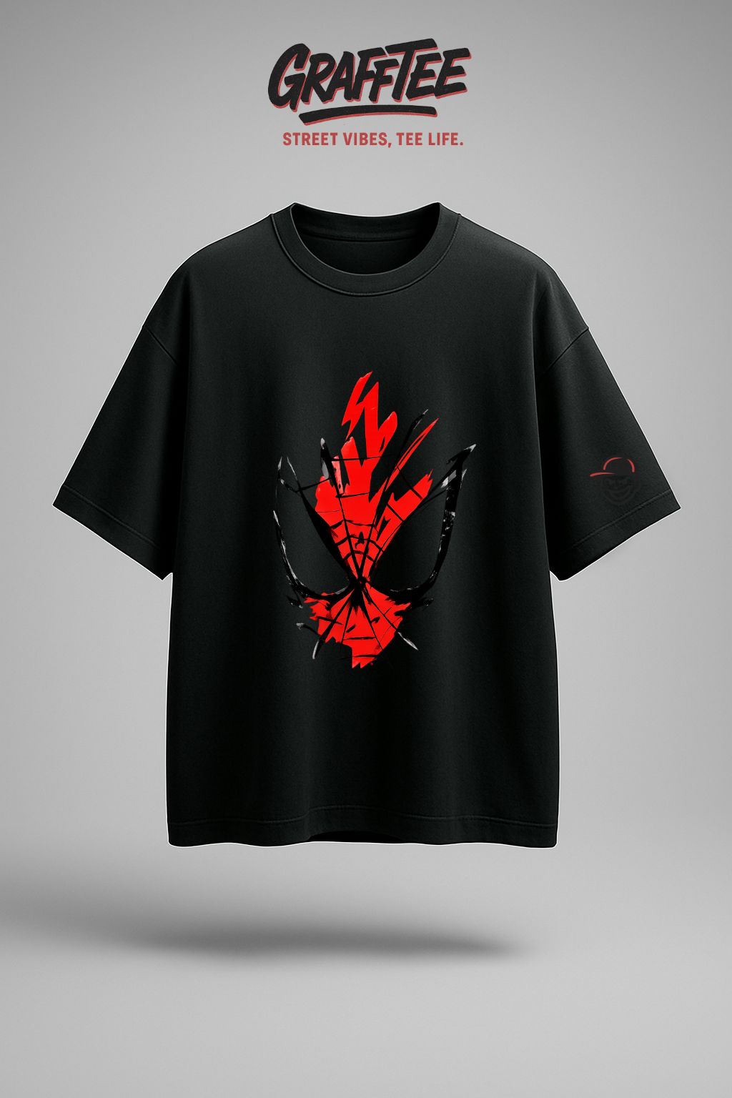 Grafftee "Spider Vibe" Street Mask Tee