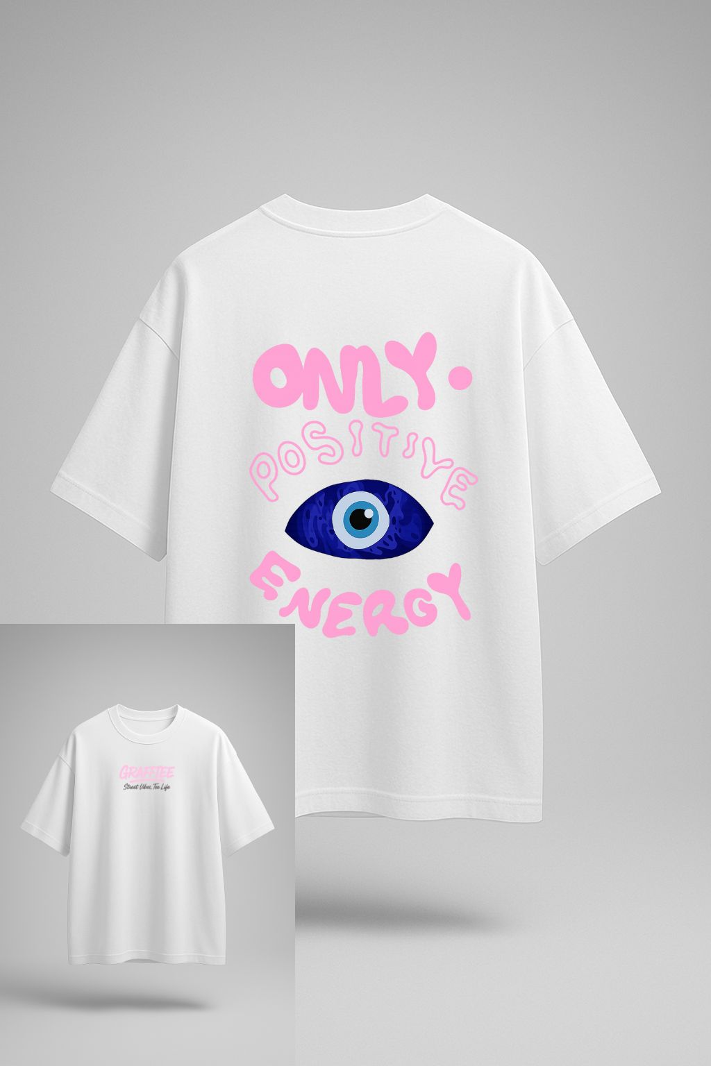 Graffitee "Positive Eye" Oversized Tee