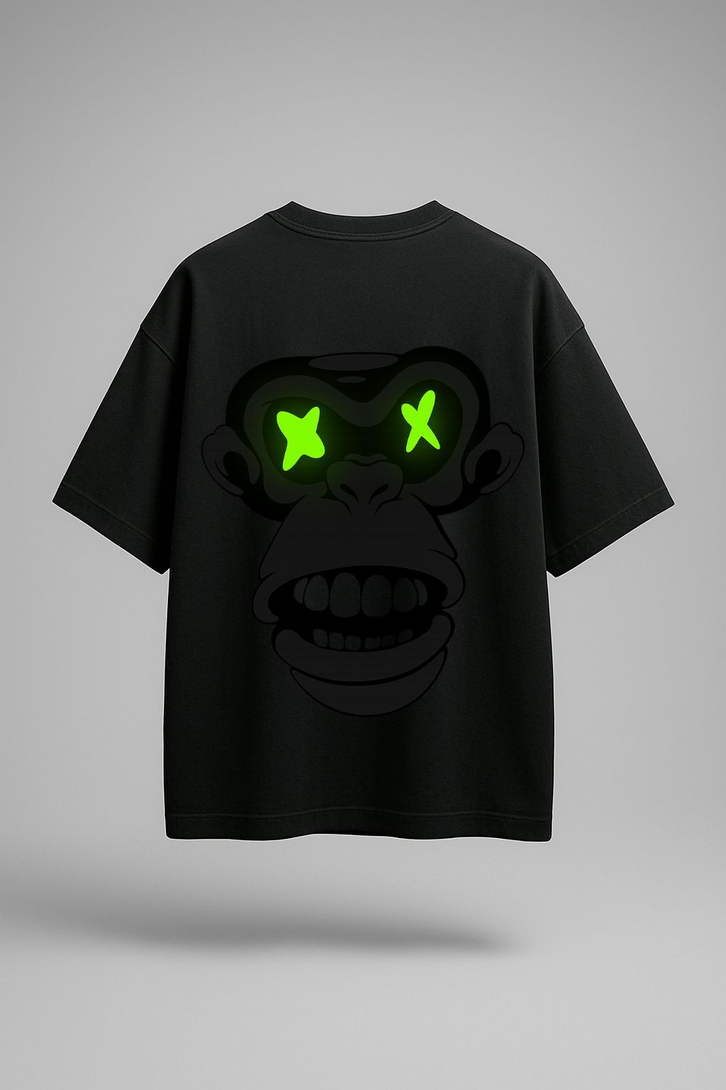 "GLOW MONKEY" Oversized T-Shirt