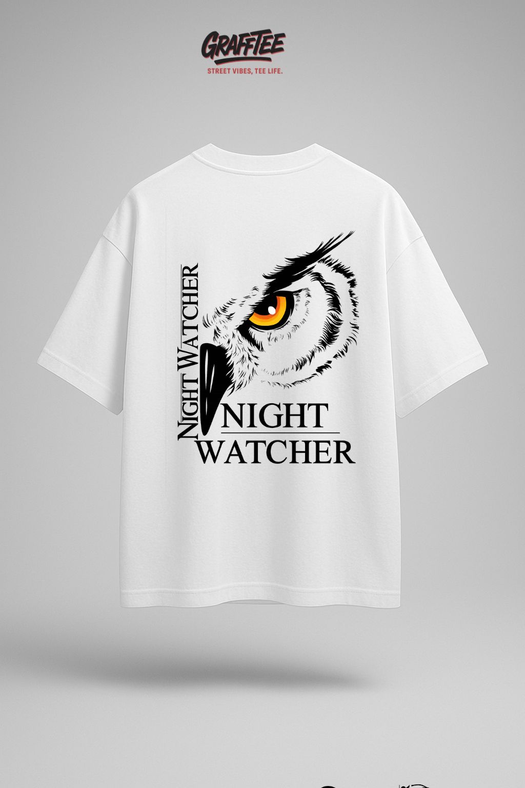 Grafftee "Night Watcher" Oversized Tee
