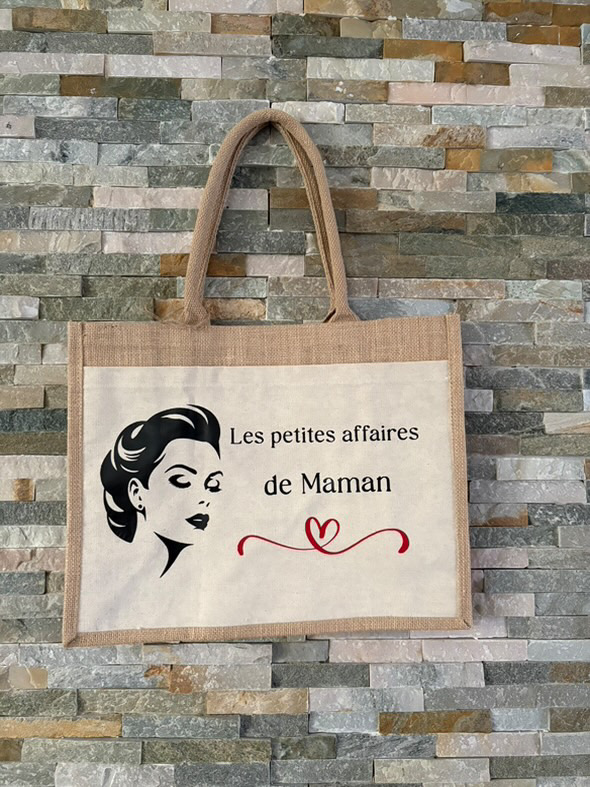 Sac à main "Les petites affaires de Maman"