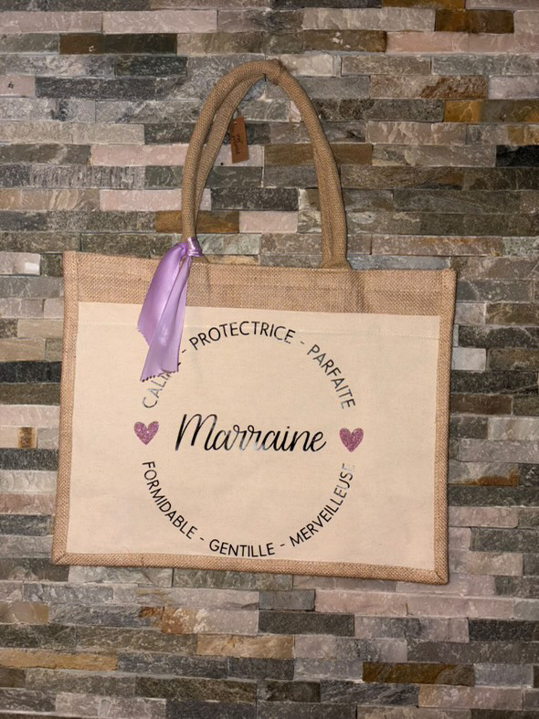 Sac à main " MARRAINE"