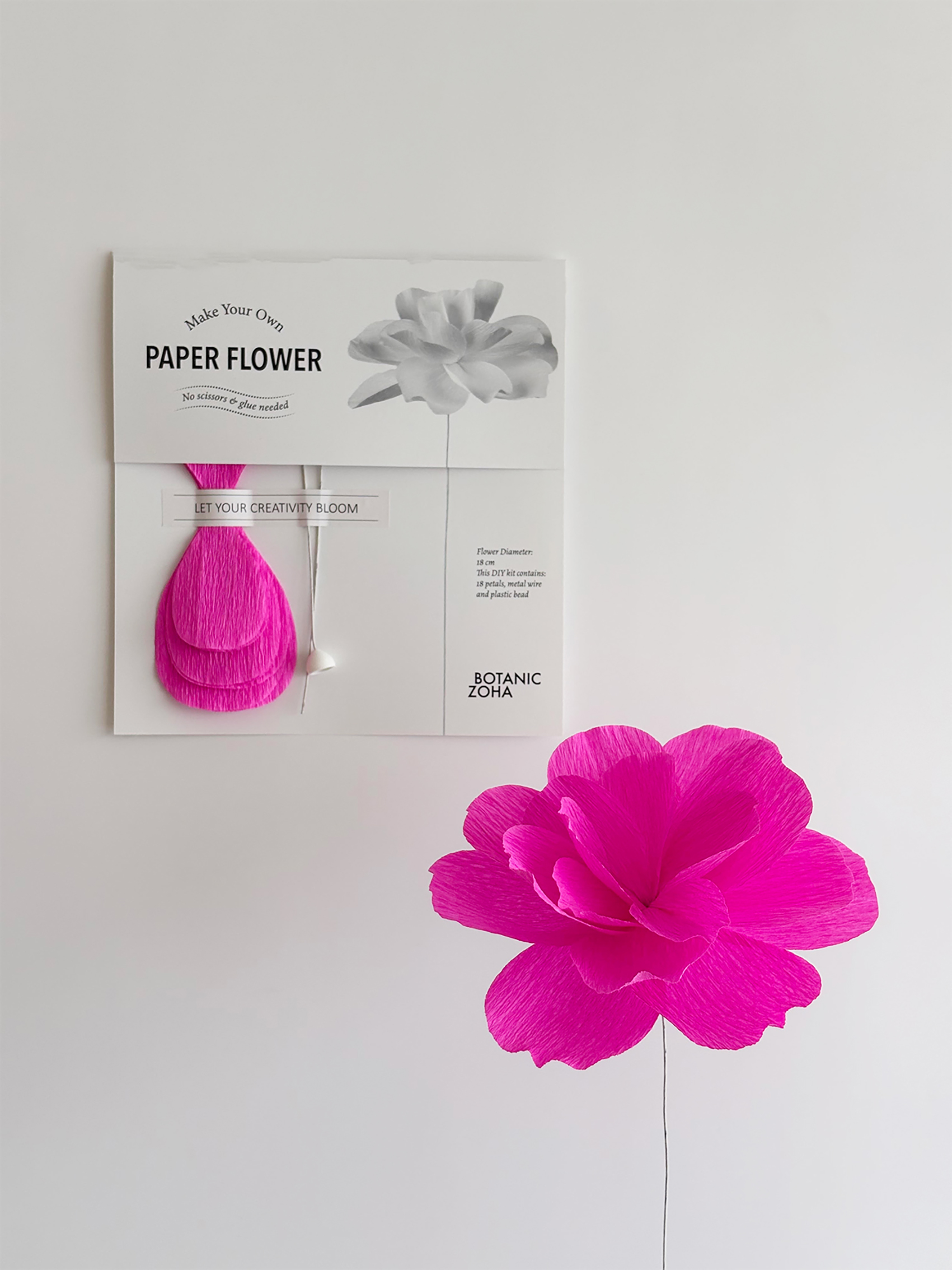Big Paper Flower DIY Kit