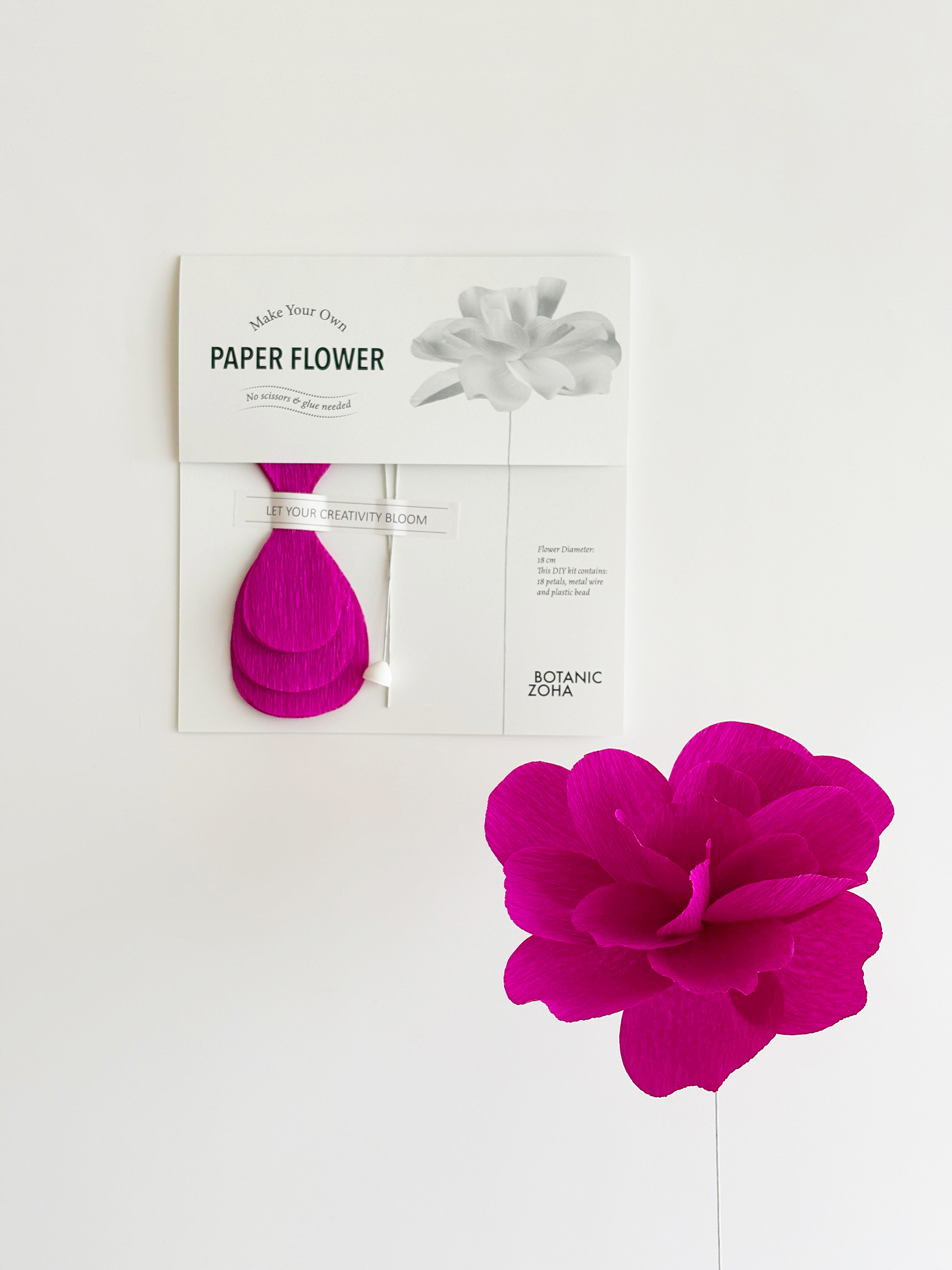 Big Paper Flower DIY Kit
