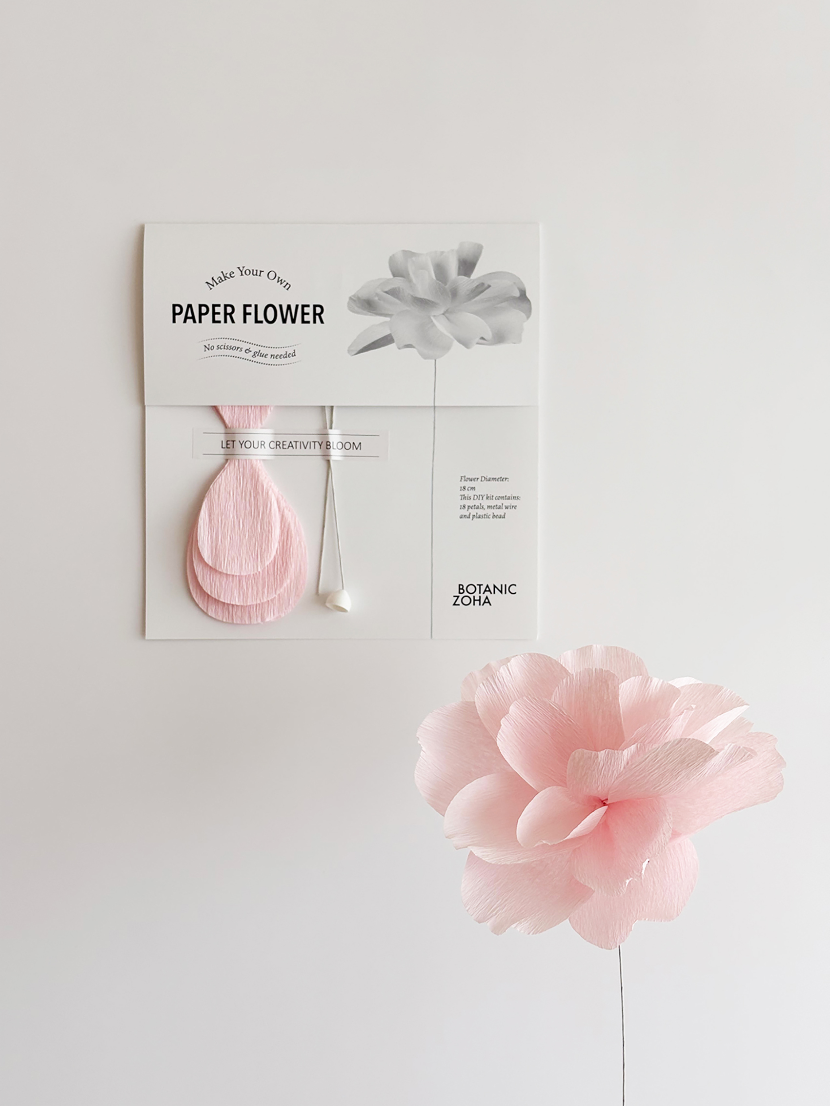 Big Paper Flower DIY Kit