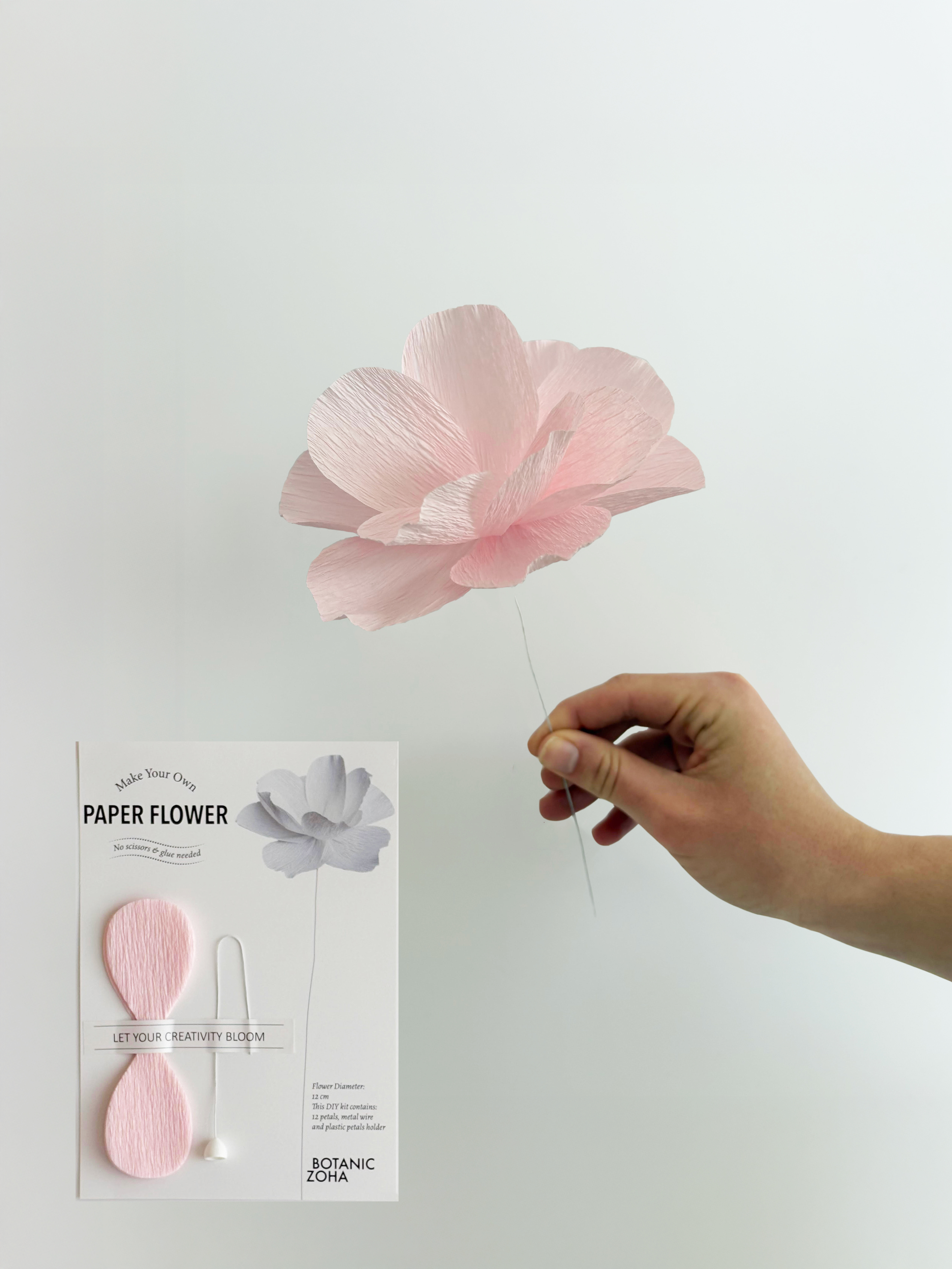 Small Paper Flower DIY Kit