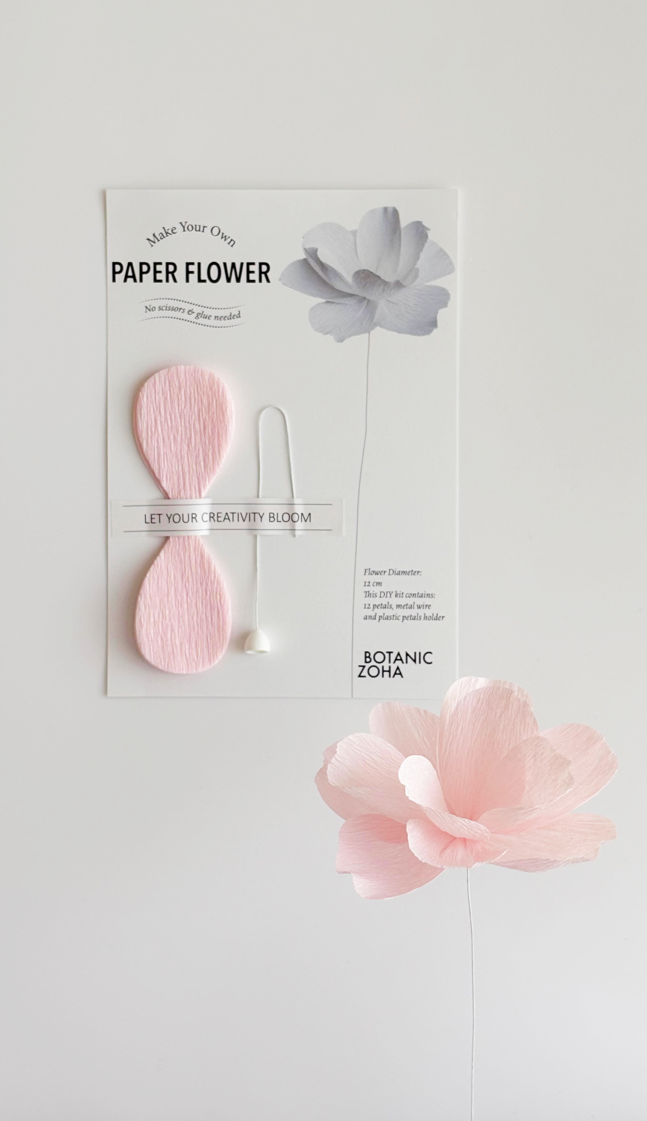 Small Paper Flower DIY Kit
