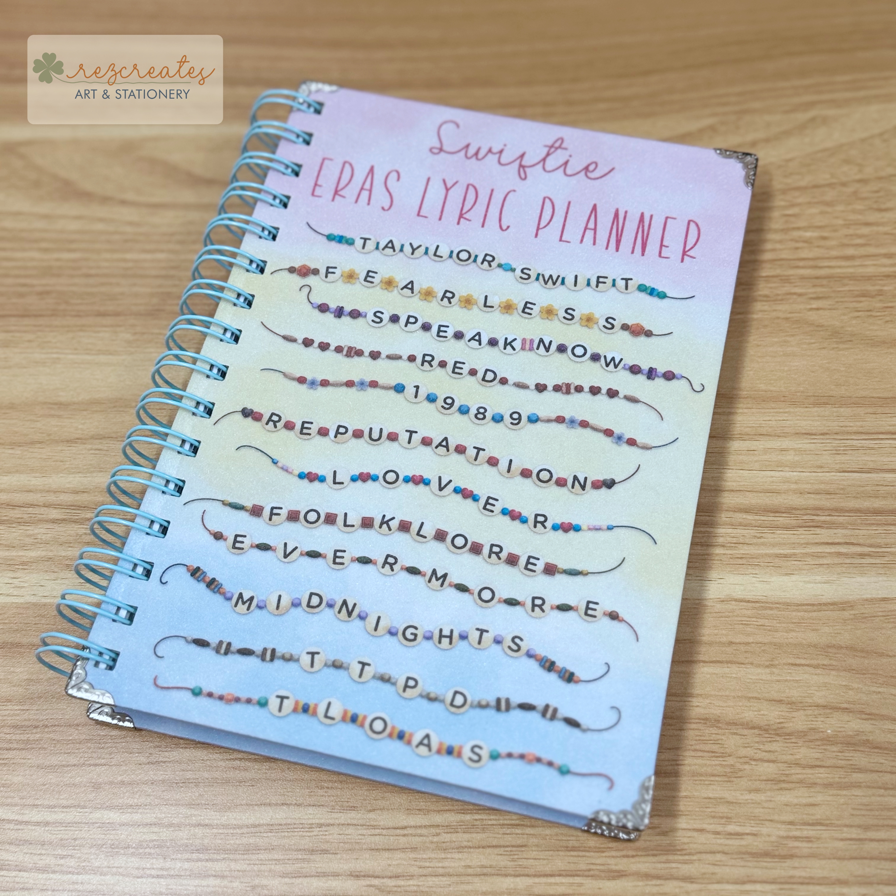 Swiftie Eras Lyric Planner