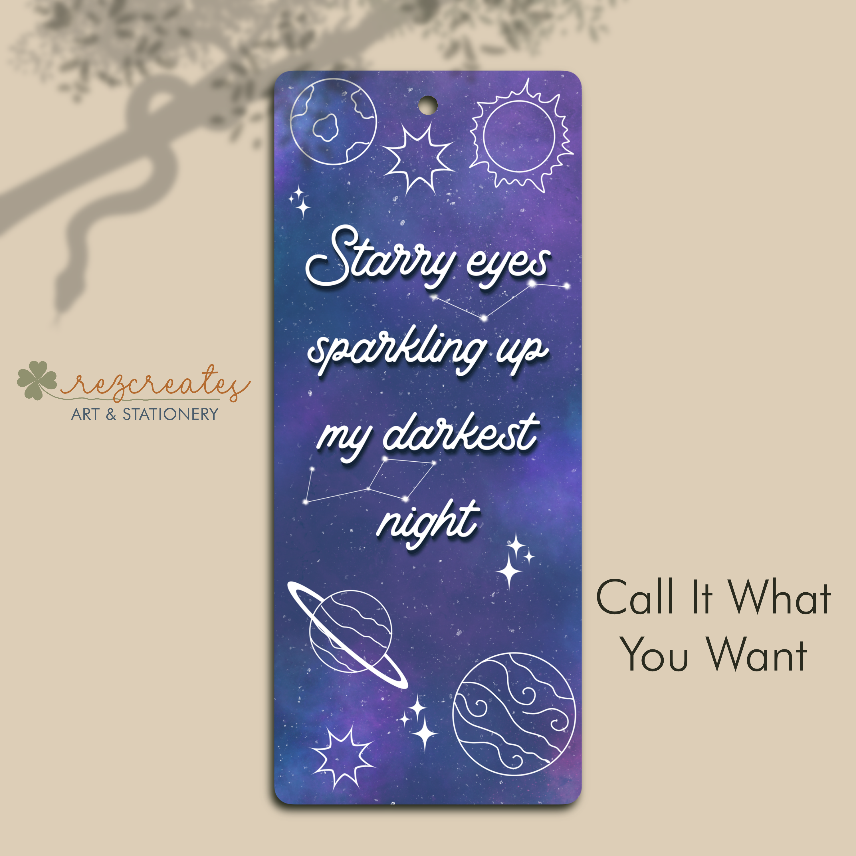 reputation Illustrated Lyric Bookmark, Swiftie Bookmark