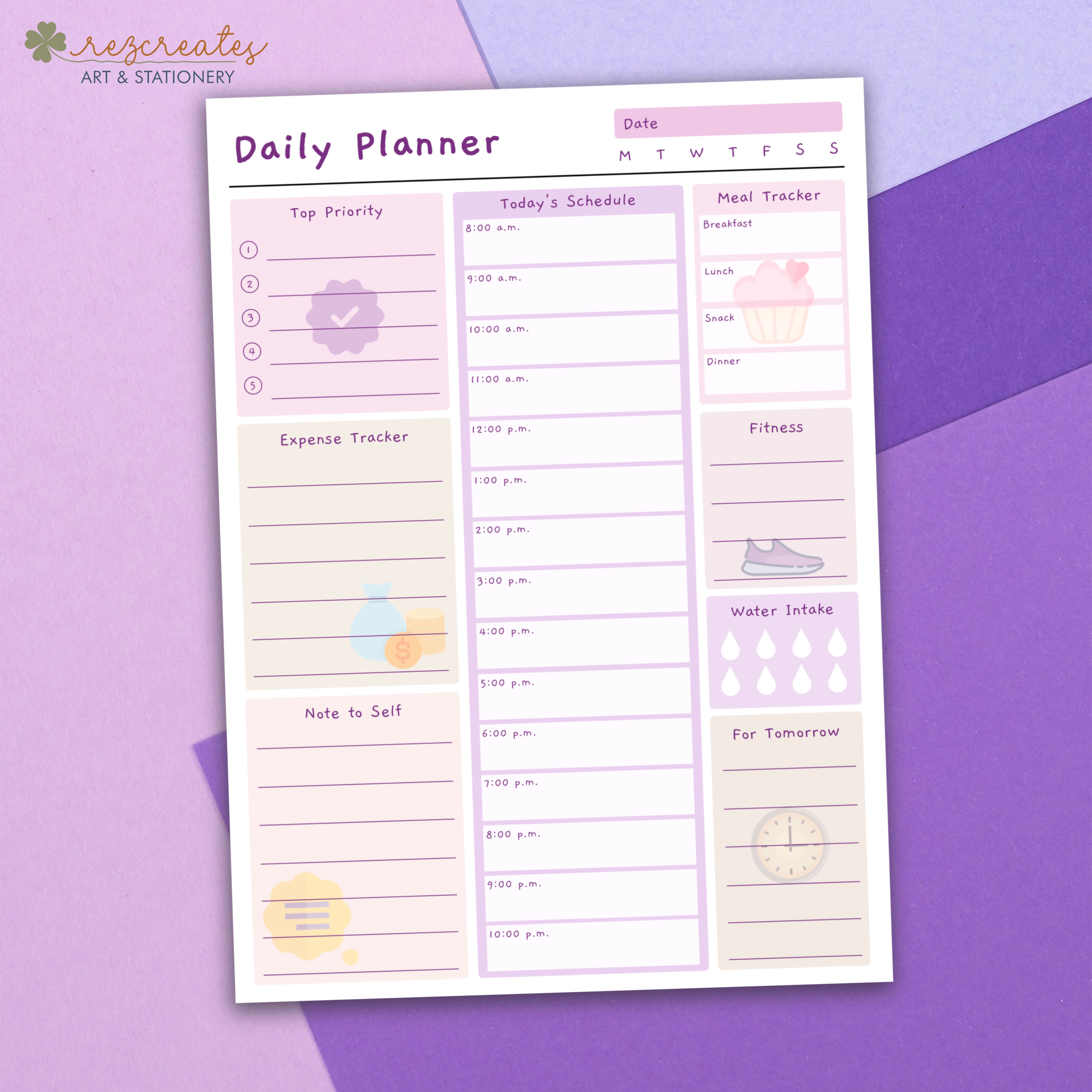 Speak Now Daily Planner Notepad | Taylor Swift Planner | Swiftie Planner