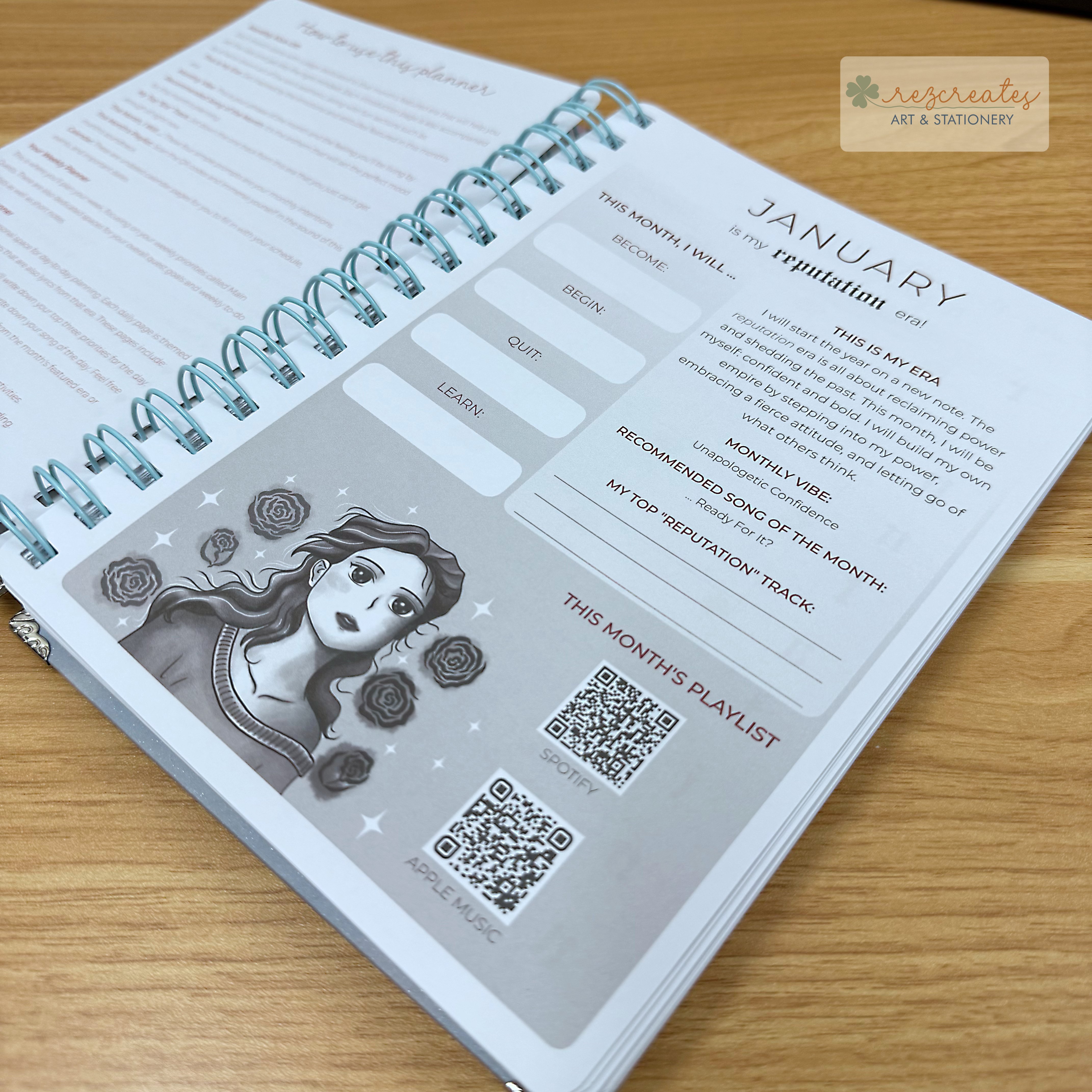 Swiftie Eras Lyric Planner