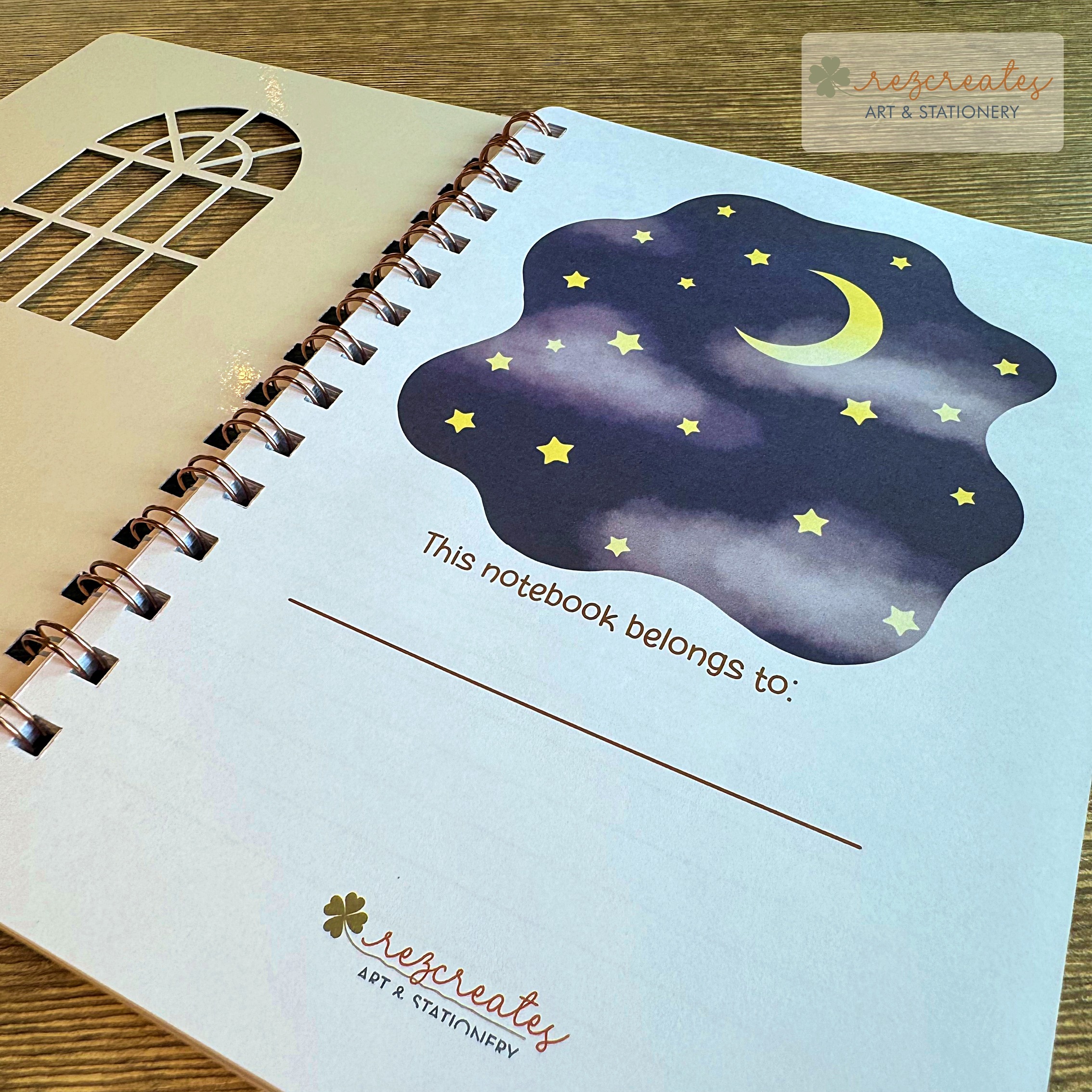 Cozy Cat Dinner Date Notebook