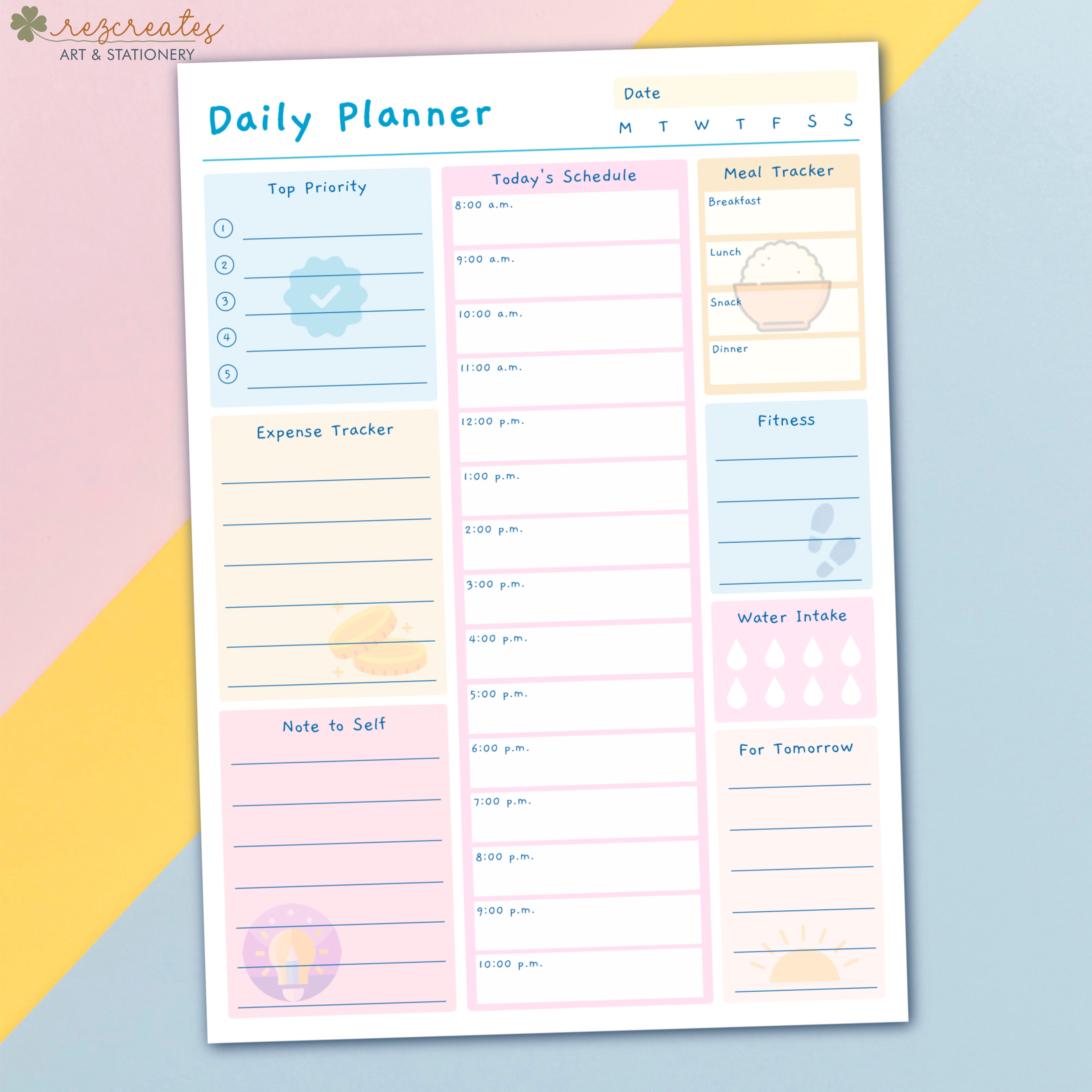 Lover Daily Planner Notepad | Taylor Swift Planner | Swiftie Planner