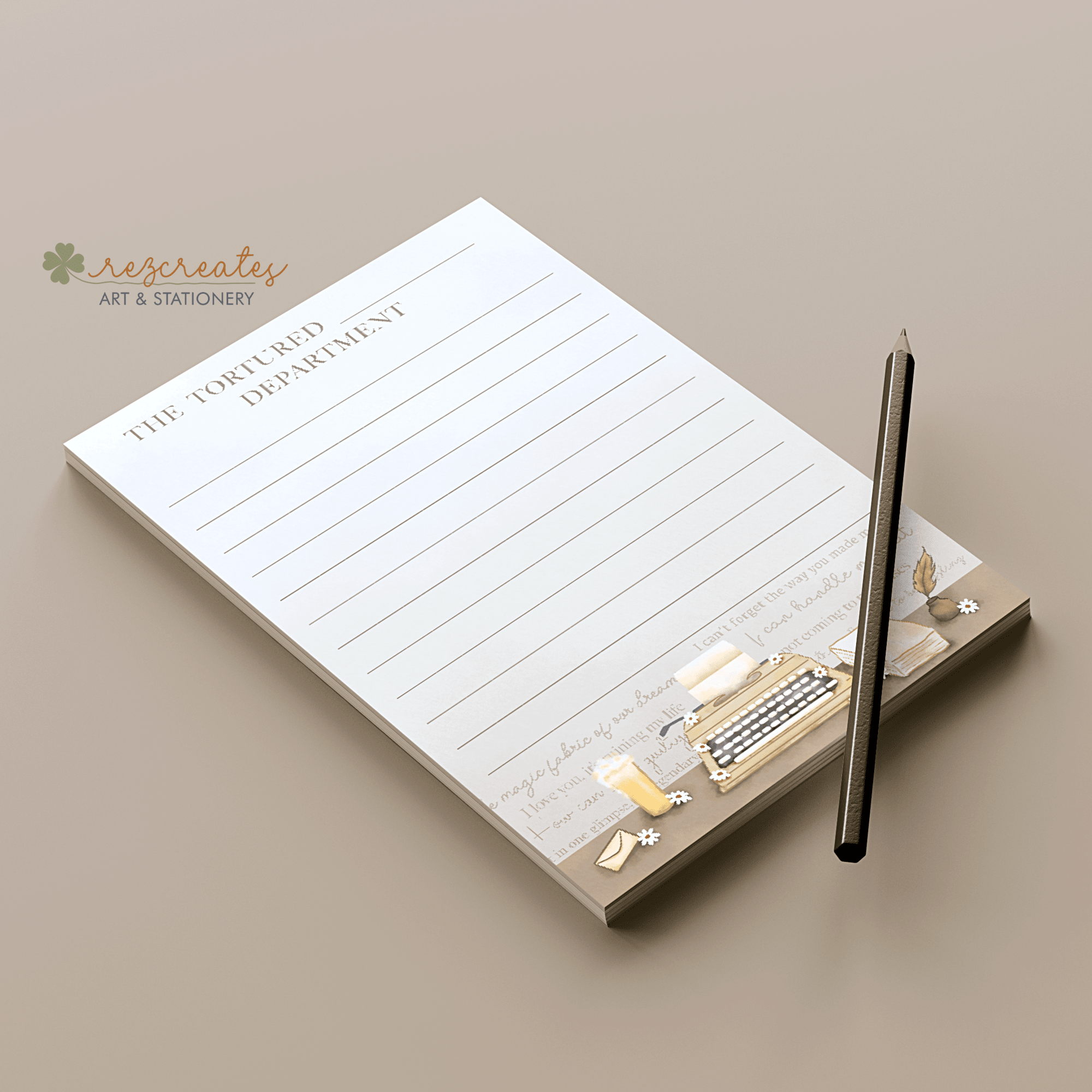 TTPD Notepad | Swiftie Memo Pad