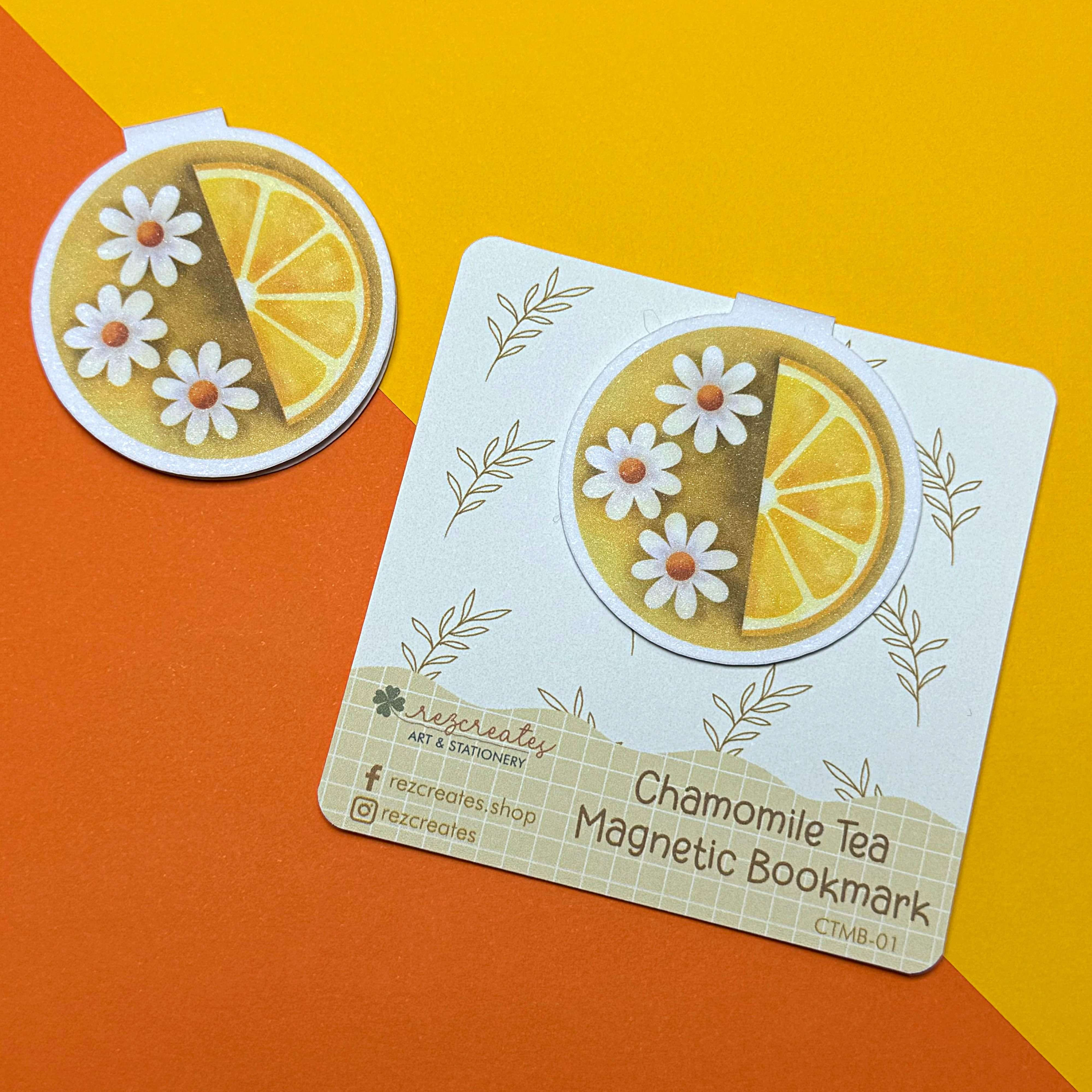 Tea Time Magnetic Bookmarks