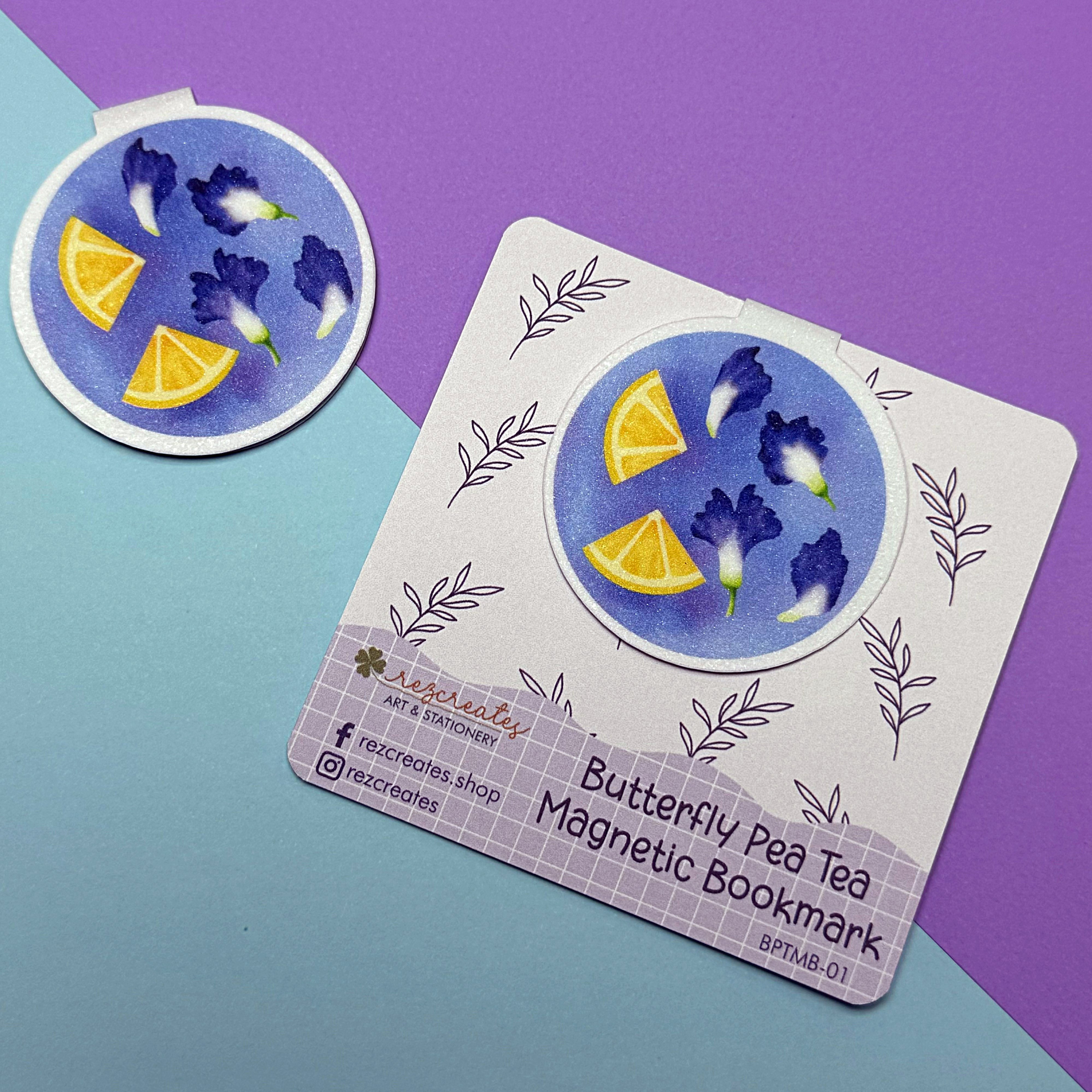 Tea Time Magnetic Bookmarks