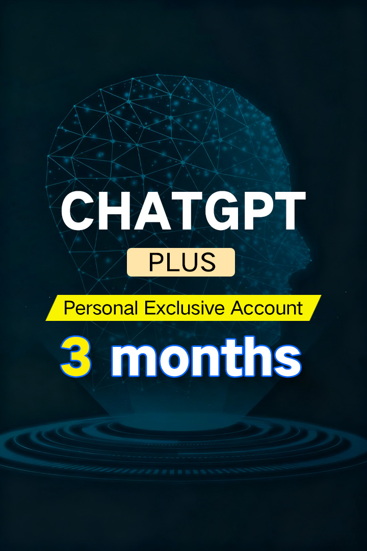 ✅3 أشهر✅ حساب ChatGPT-5 Plus خاص (مع إمكانية الوصول إلى البريد الإلكتروني، يمكنك تغيير البريد الإلكتروني وكلمة المرور)✅(يعمل علي 5 اجهزة)🔥
