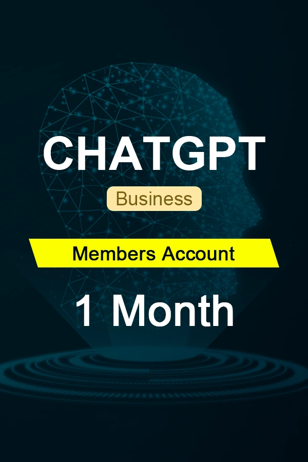 اشتراك خطة عمل ChatGPT - حساب عضو لمدة شهر واحد