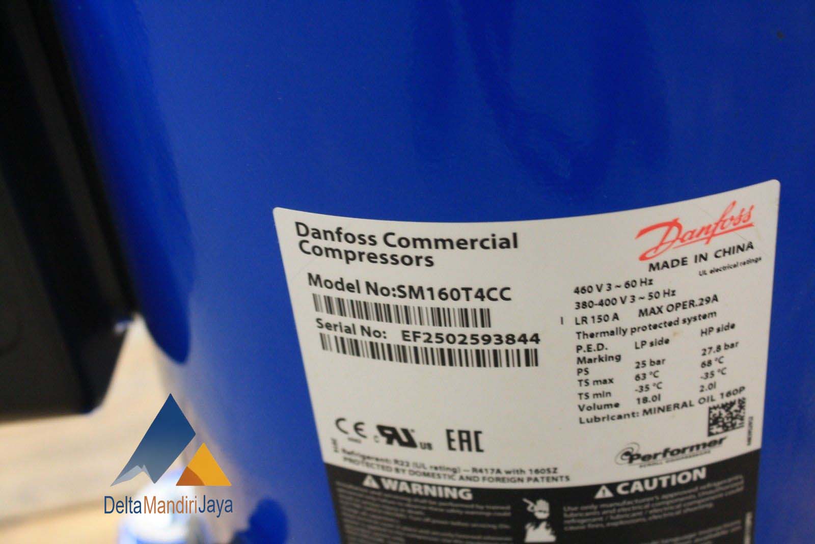 Danfoss Compressors SM160T4CC