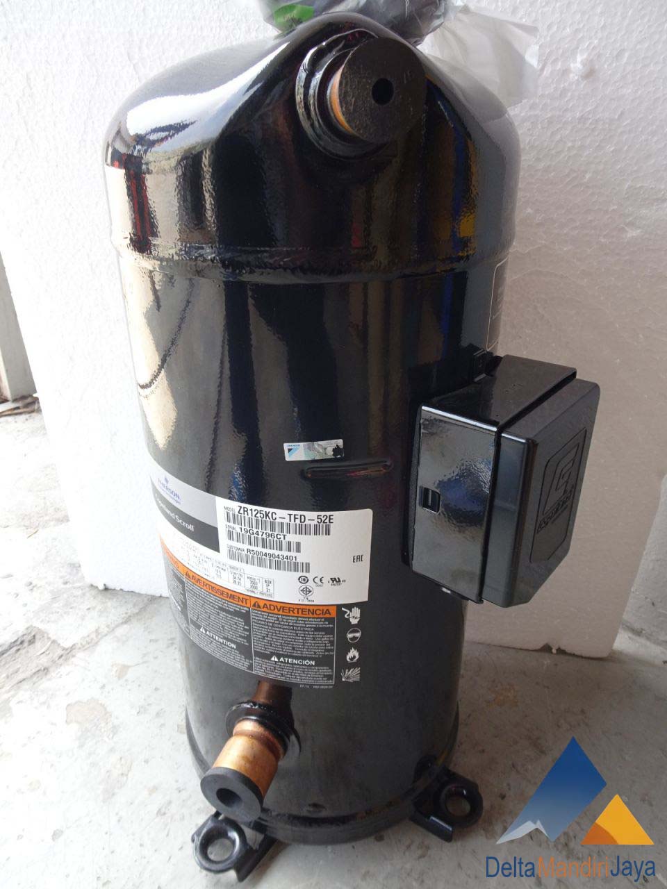 Kompresor Copeland Scroll ZR125KC-TFD-52E