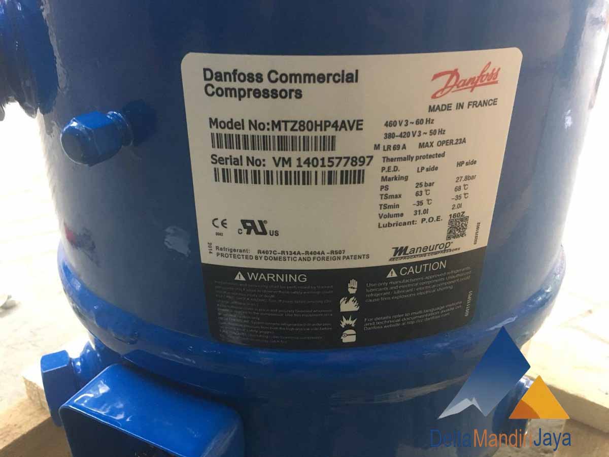 Kompresor Danfoss MTZ80HP4AVE