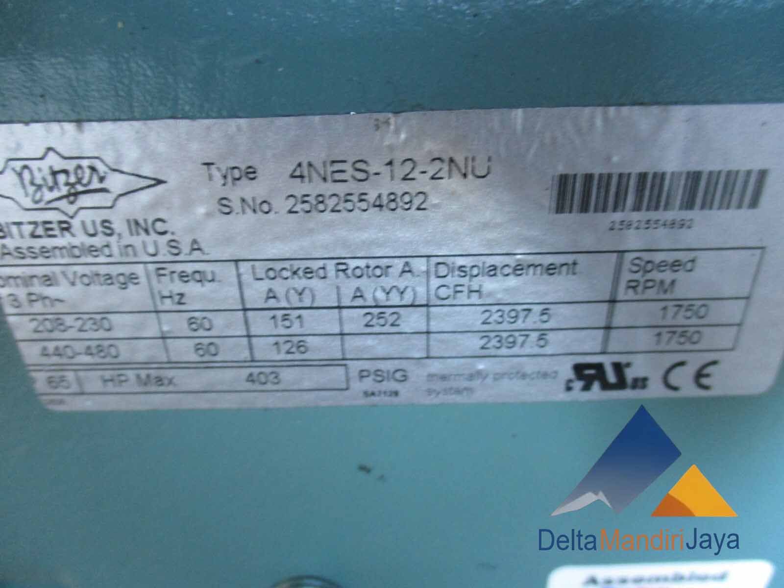 Kompresor Bitzer 4NES-12Y