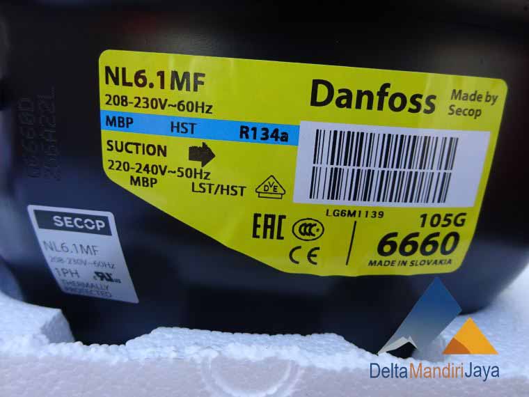 Compressor Danfoss Secop NL6.1MF