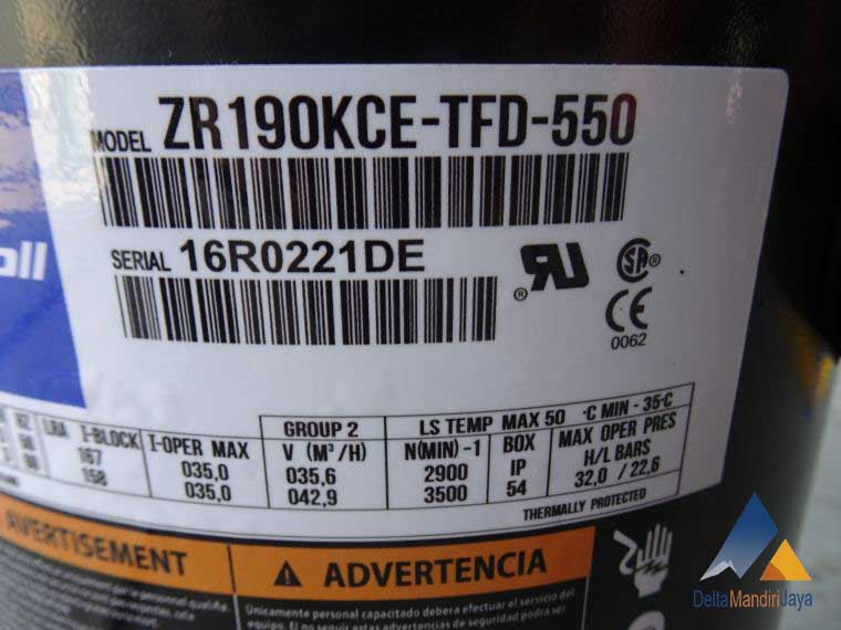 Kompresor ZR190KCE-TFD-550