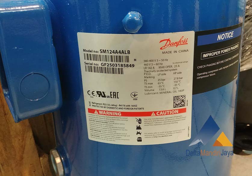 Kompresor Danfoss SM124A4ALB