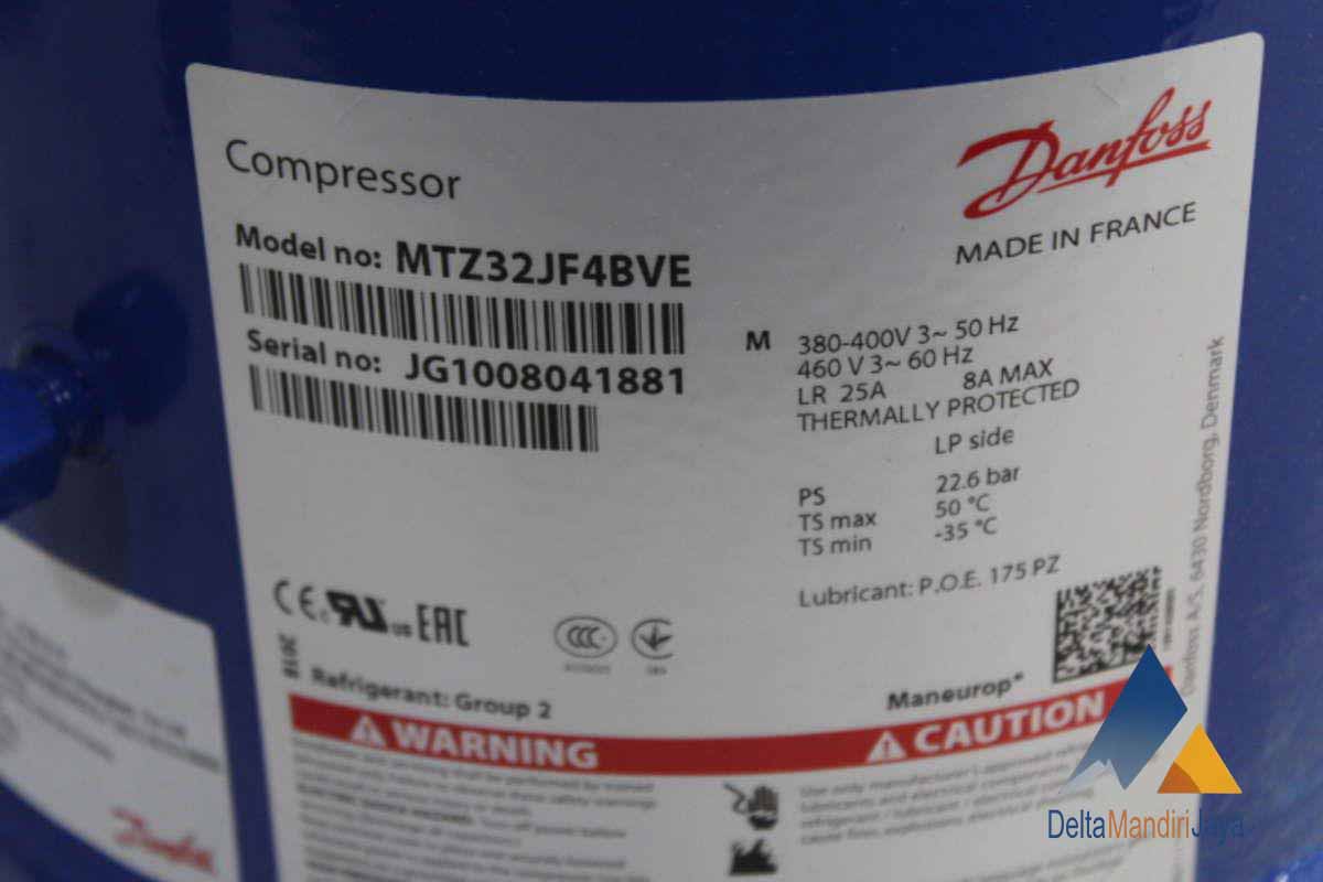 Kompresor Danfoss MTZ32J4FBVE